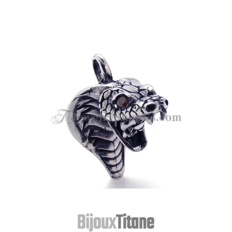 Pendentif Cobra Tendance Avec Zircons Pendentif Cobra Tendance Avec Zircons