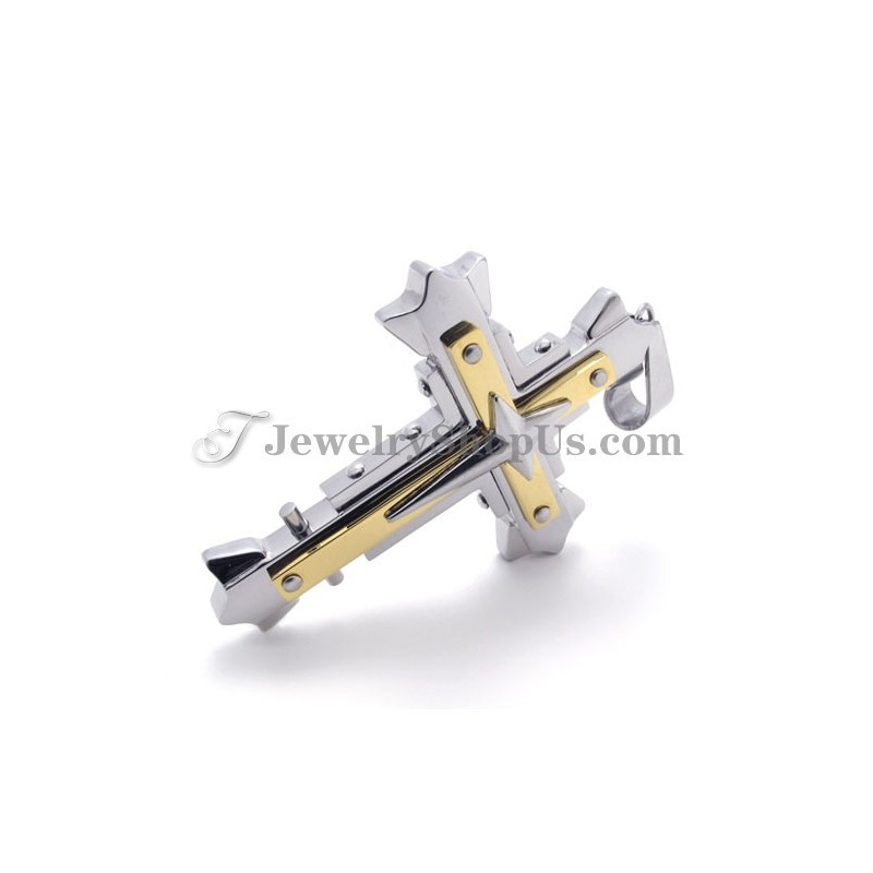Pendentif Croix Élégant En Titane Pendentif Croix Élégant En Titane