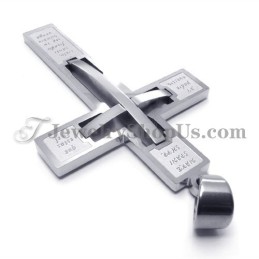 Pendentif Élégant En Titane En Forme De Croix