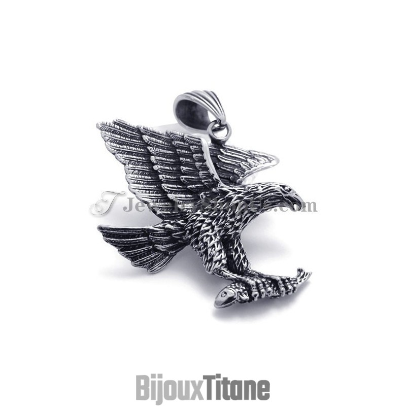 Pendentif En Titane Fashion Eagle Pendentif En Titane Fashion Eagle
