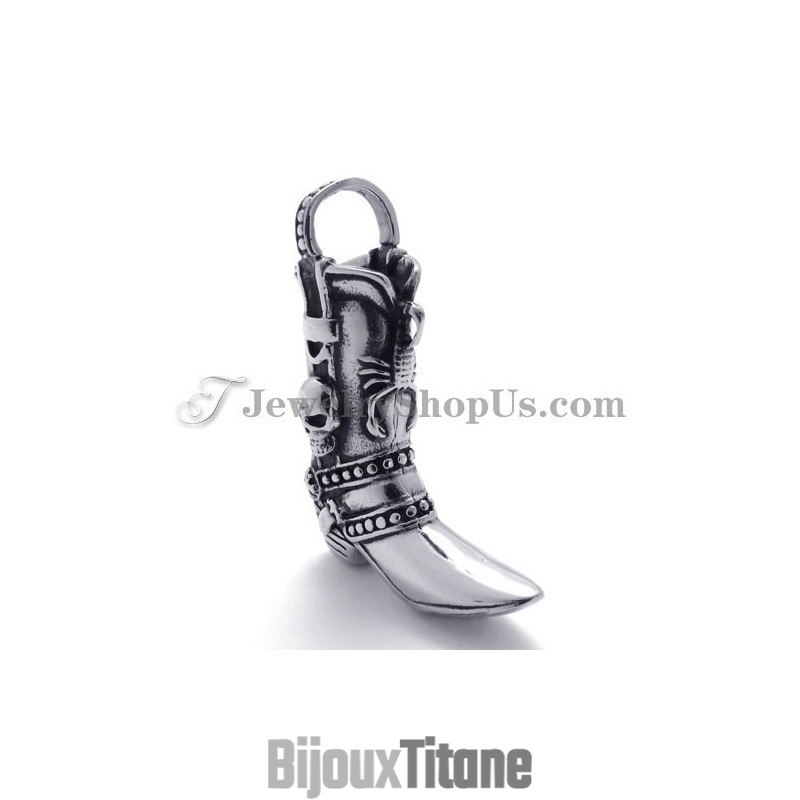 Pendentif En Titane En Forme De Botte Tendance Pendentif En Titane En Forme De Botte Tendance