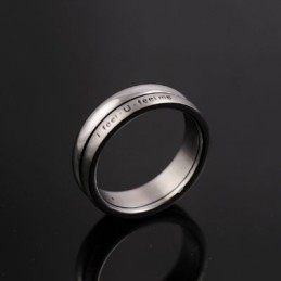 Bague Simple En Titane