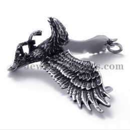 Pendentif En Titane Aigle Et Serpent