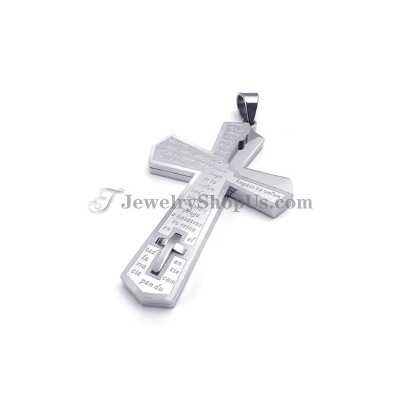 Pendentif Croix En Titane Fashion Cross