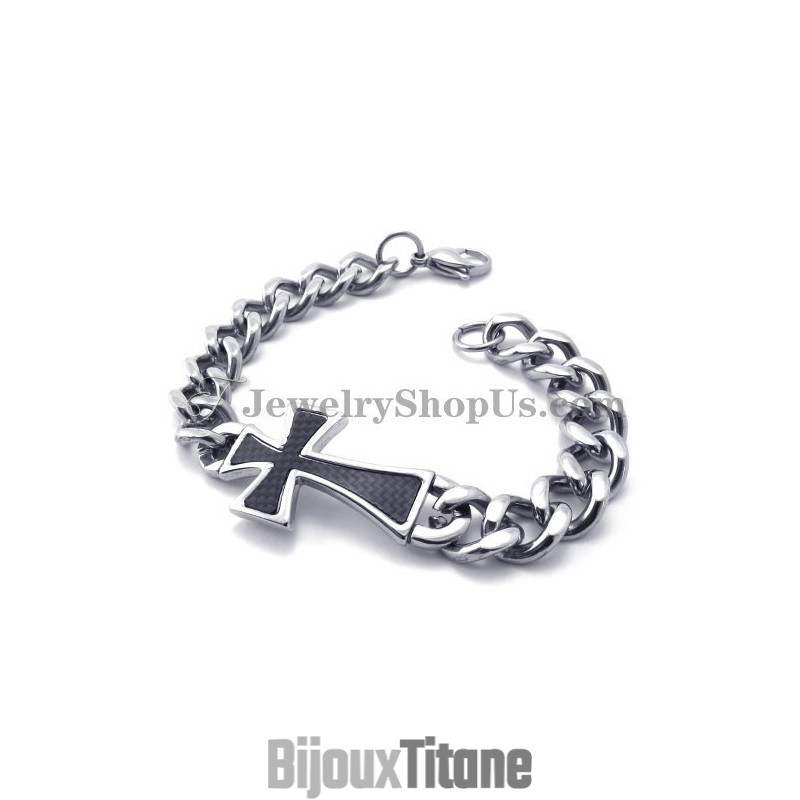 Bracelet Croix En Titane Tendance