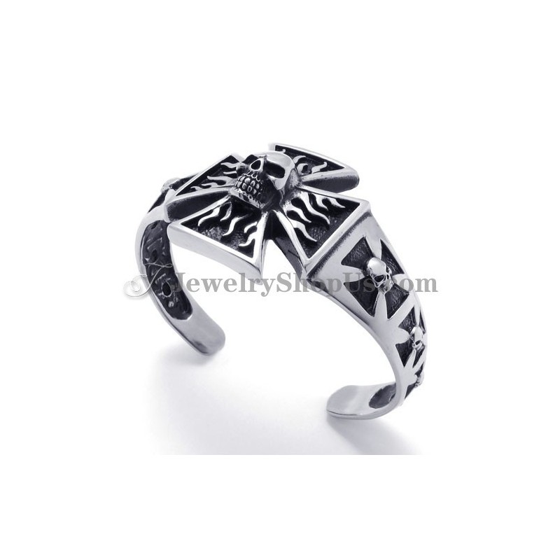 Bracelet En Titane Avec Croix Tendance Bracelet En Titane Avec Croix Tendance
