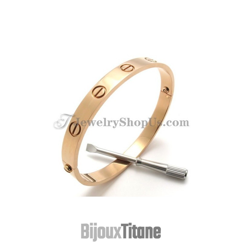 Superbe Bracelet En Titane Pour Homme En Or Rose Superbe Bracelet En Titane Pour Homme En Or Rose