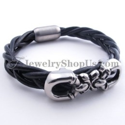 Bracelet En Cuir Titane Tendance