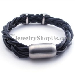 Bracelet En Cuir Titane Tendance