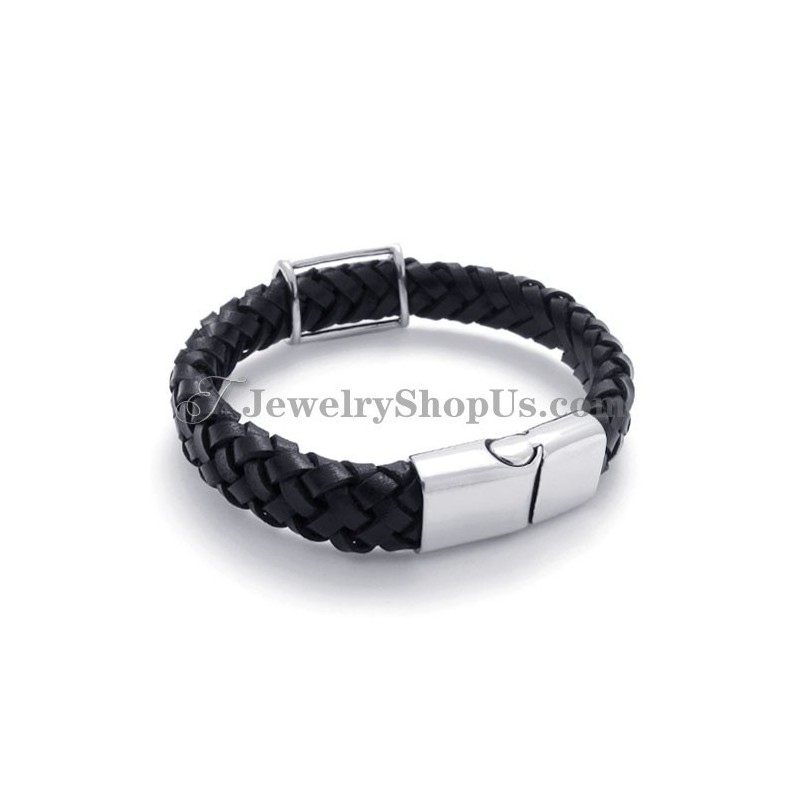 Bracelet En Cuir Titane Tendance Bracelet En Cuir Titane Tendance
