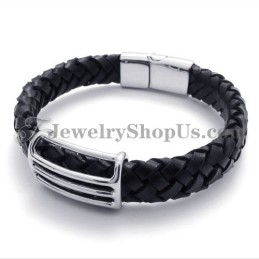 Bracelet En Cuir Titane Tendance