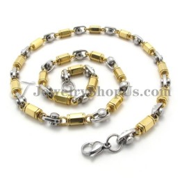 Collier Élégant En Titane Pour Homme