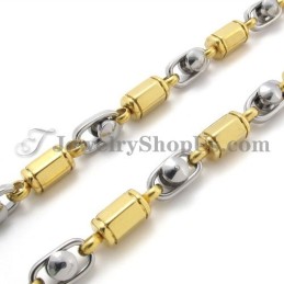 Collier Élégant En Titane Pour Homme