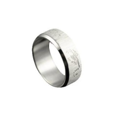Bague En Titane Pour Homme Scorpion