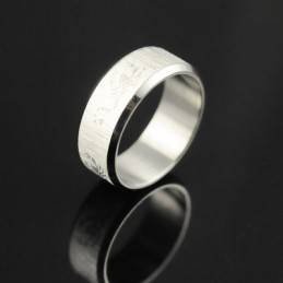Bague En Titane Pour Homme Scorpion