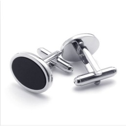 Boutons De Manchette En Titane De Qualité Stable, Aux Couleurs Délicates Et À La Fabrication Soignée