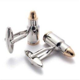Boutons De Manchette En Titane De Qualité Supérieure, Design Moderne Et Brillant