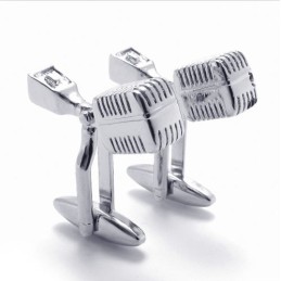 Boutons De Manchette En Titane De Qualité Supérieure, Design Moderne Et Brillant