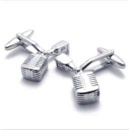Boutons De Manchette En Titane De Qualité Supérieure, Design Moderne Et Brillant