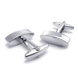 Boutons De Manchette En Titane De Haute Qualité, Design Élégant Et Brillant