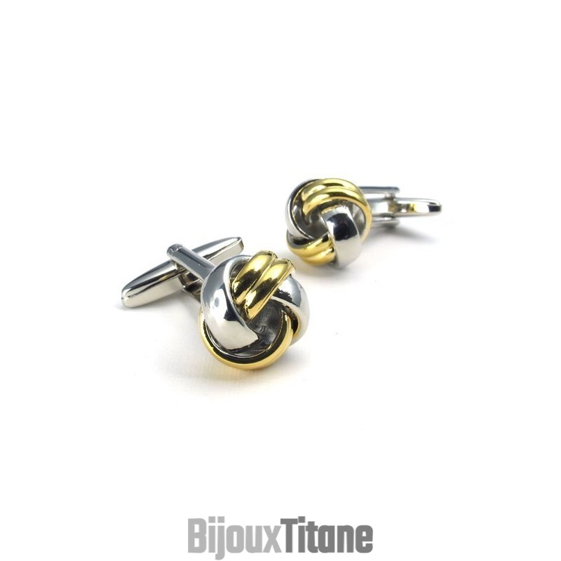 Boutons De Manchette En Titane De Haute Qualité, Design Magnifique, Couleur Brillante
