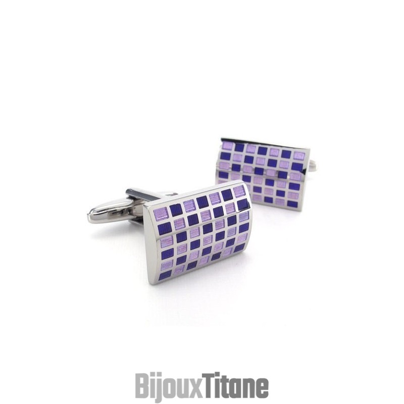 Boutons De Manchette En Titane De Dernière Technologie, Magnifiques Couleurs, Excellente Qualité