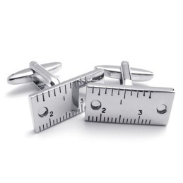 Boutons De Manchette En Cupronickel Et Titane De Qualité Supérieure, Finement Traités, Couleur Brillante