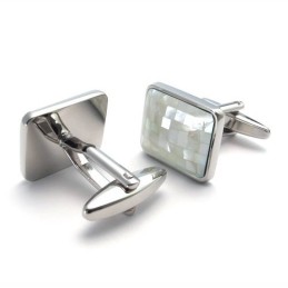 Boutons De Manchette En Titane De Dernière Technologie, Brillants Et Colorés, D'Excellente Qualité