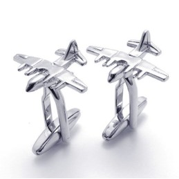 Boutons De Manchette En Titane De Haute Qualité, Design Moderne Et Brillant
