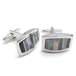 Boutons De Manchette En Titane Cupronickel De Qualité Supérieure, Design Professionnel, Couleur Brillante