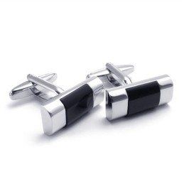 Boutons De Manchette En Cupronickel Et Titane De Haute Qualité, Haute Brillance Et Technologie De Pointe