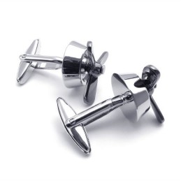Boutons De Manchette En Titane Au Design Attrayant, Couleur Brillante, Durables À Utiliser