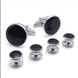 Boutons De Manchette Et Boutons En Titane De Haute Qualité Aux Couleurs Délicates Et Au Design Astucieux