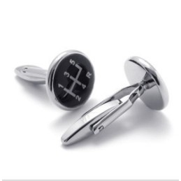 Fabrication Habile, Couleurs Délicates, Boutons De Manchette En Titane De Qualité Fiable