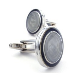 Boutons De Manchette En Titane De Haute Qualité, Design Astucieux, Couleurs Délicates
