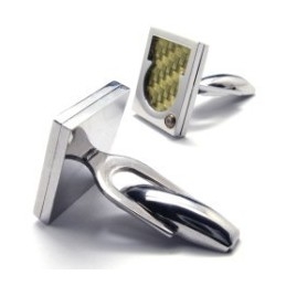 Boutons De Manchette En Titane De Qualité Supérieure, Design Attrayant, Couleur Brillante