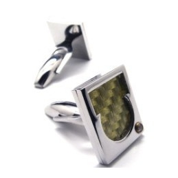 Boutons De Manchette En Titane De Qualité Supérieure, Design Attrayant, Couleur Brillante