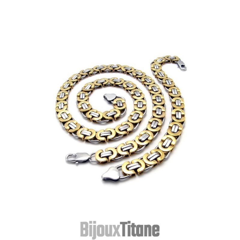 Ensemble De Bijoux En Titane De Qualité Supérieure, Couleur Brillante, Dernière Technologie, Comprenant Un Collier Et Un Bracele
