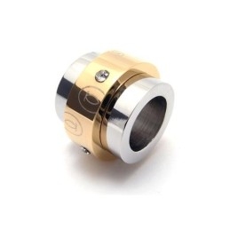 Collier Avec Pendentif En Titane Pur Doré Pour Homme (Neuf)