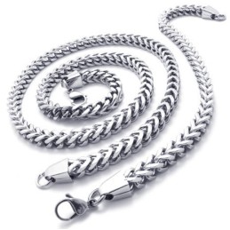 Ensemble De Bijoux En Titane De Haute Qualité, Comprenant Un Collier Et Un Bracelet, Avec Une Brillance Des Couleurs Et Une Cons