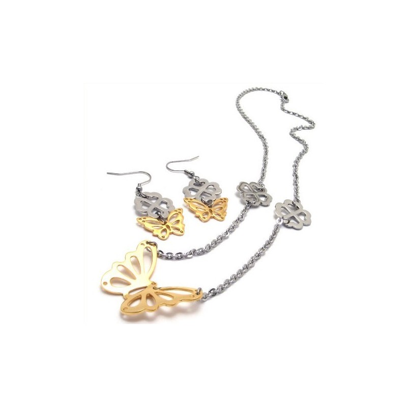 Ensemble De Bijoux En Titane De Haute Qualité, Finement Travaillé, Couleur Brillante, Comprenant Un Collier, Un Pendentif Et Des Ensemble De Bijoux En Titane De Haute Qualité, Finement Travaillé, Couleur Brillante, Comprenant Un Collier, Un Pendentif Et Des