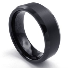Fabrication Habile Couleurs Délicates Bague En Tungstène D'Excellente Qualité