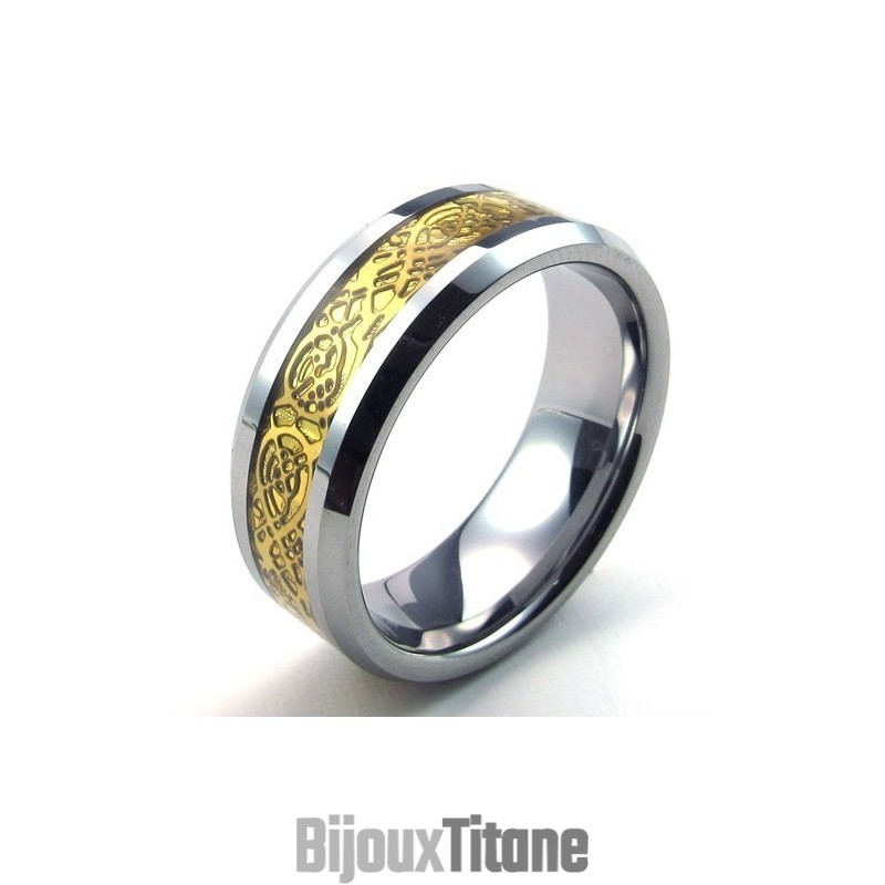 Bague En Tungstène De Qualité Stable, Finement Traitée, Jolie Et Colorée Bague En Tungstène De Qualité Stable, Finement Traitée, Jolie Et Colorée