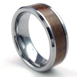 Bague En Tungstène De Qualité Fiable Et Aux Couleurs Délicates, De Construction Rationnelle