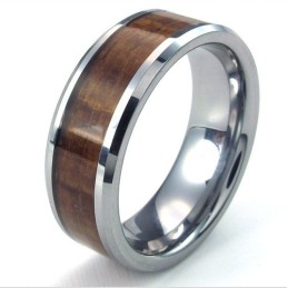 Bague En Tungstène De Qualité Fiable Et Aux Couleurs Délicates, De Construction Rationnelle