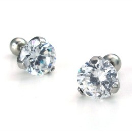 Boucles D'Oreilles En Titane Au Design Attrayant, Couleur Brillante, Excellente Qualité