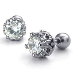 Boucles D'Oreilles En Titane De Qualité Fiable Et Aux Belles Couleurs, Finement Travaillées