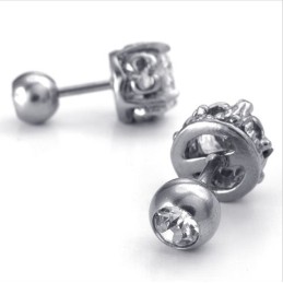 Boucles D'Oreilles En Titane De Qualité Fiable Et Aux Belles Couleurs, Finement Travaillées
