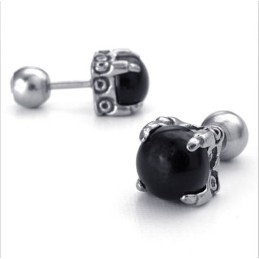 Boucles D'Oreilles En Titane De Forme Élégante Et De Couleurs Délicates D'Excellente Qualité
