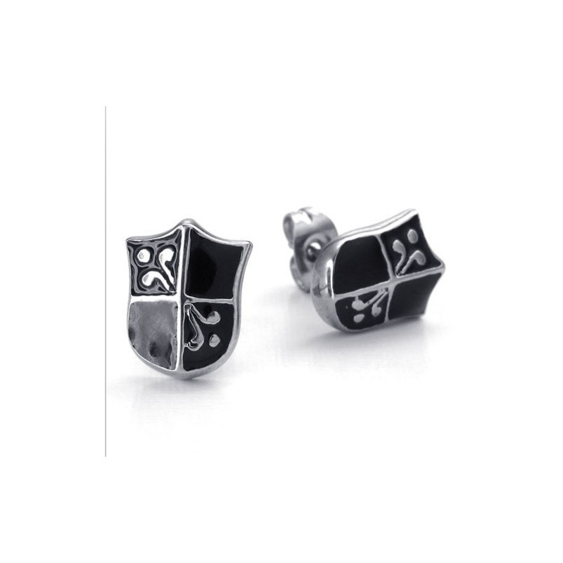 Boucles D'Oreilles En Titane De Qualité Stable Et Aux Couleurs Délicates Au Design Moderne